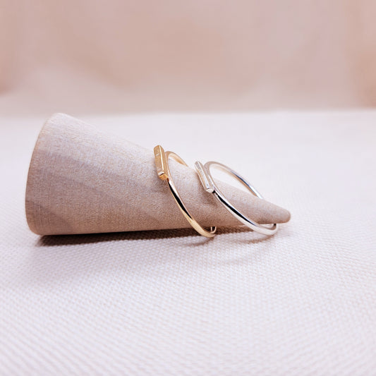 Kiyo - Bar Stacker Ring