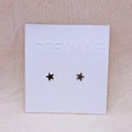 Wish Studs tiny star details