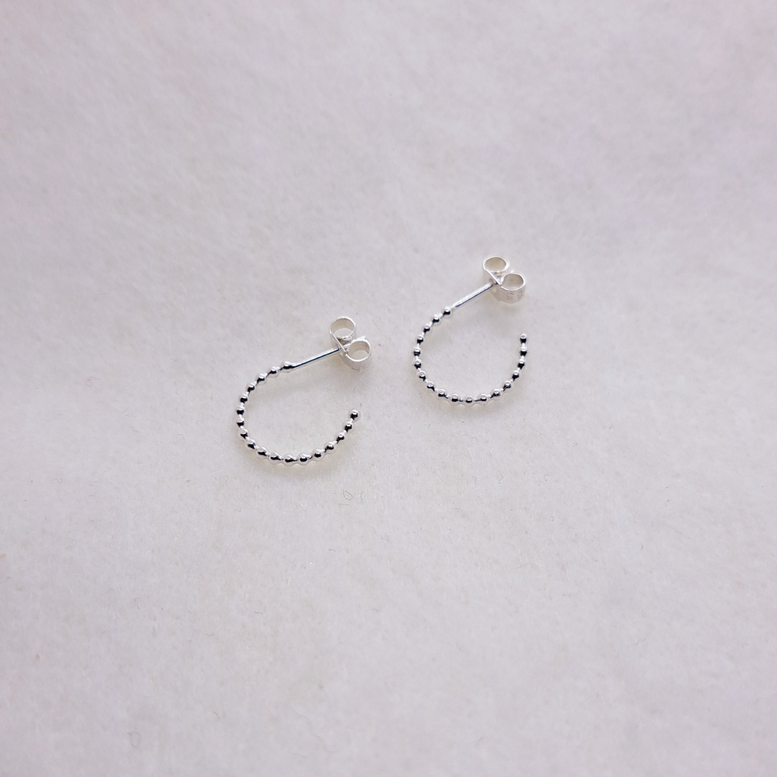 Flicker Hoops soft beaded minis