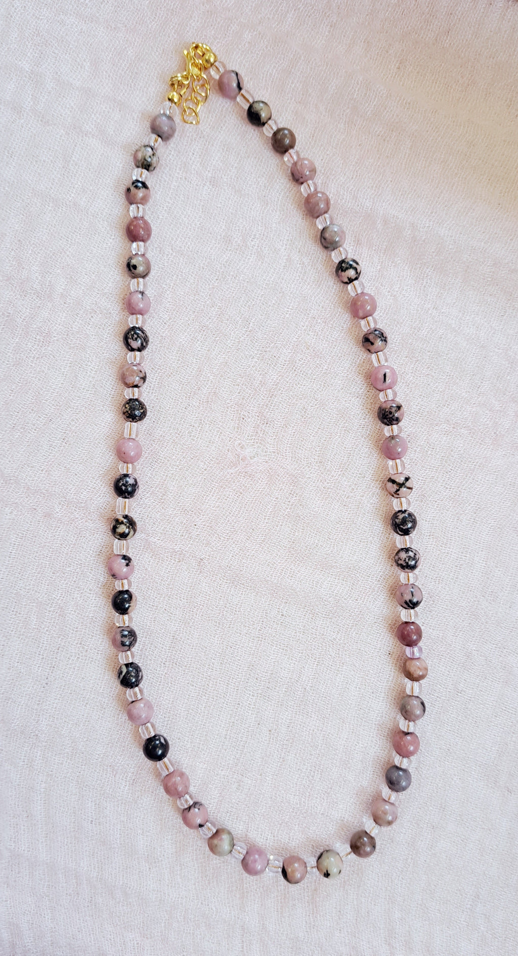 SSF - Pink Jasper Necklace