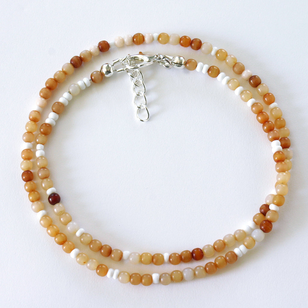 SSF - Sunstone skinny Necklace