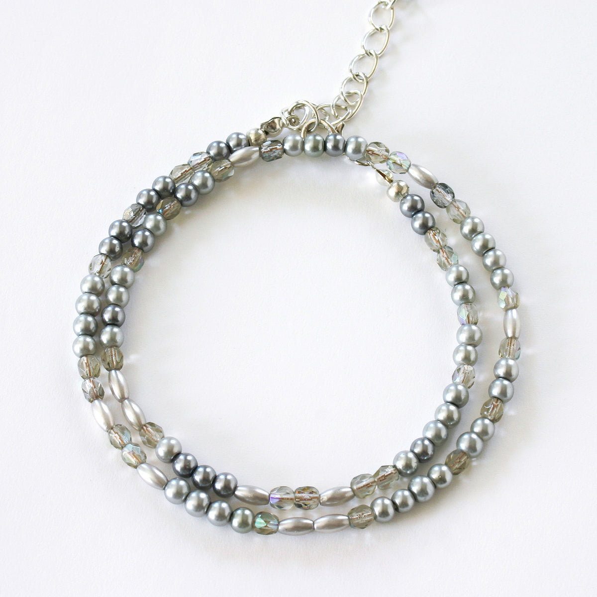 SSF - Silver Grey Necklace