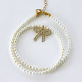 SSF - Pearl Bow Necklace