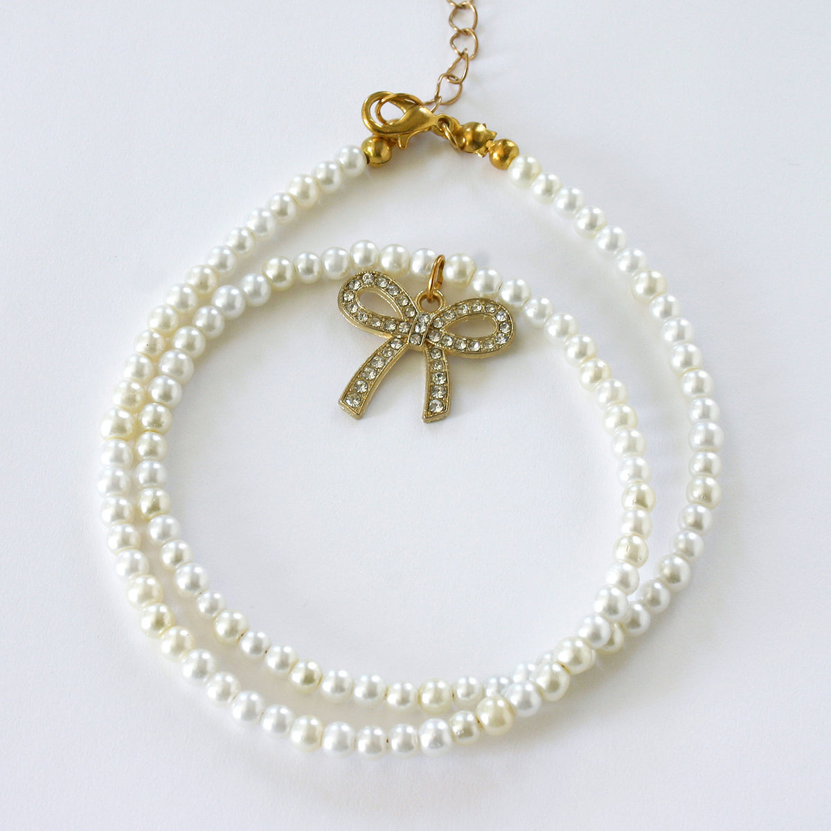 SSF - Pearl Bow Necklace