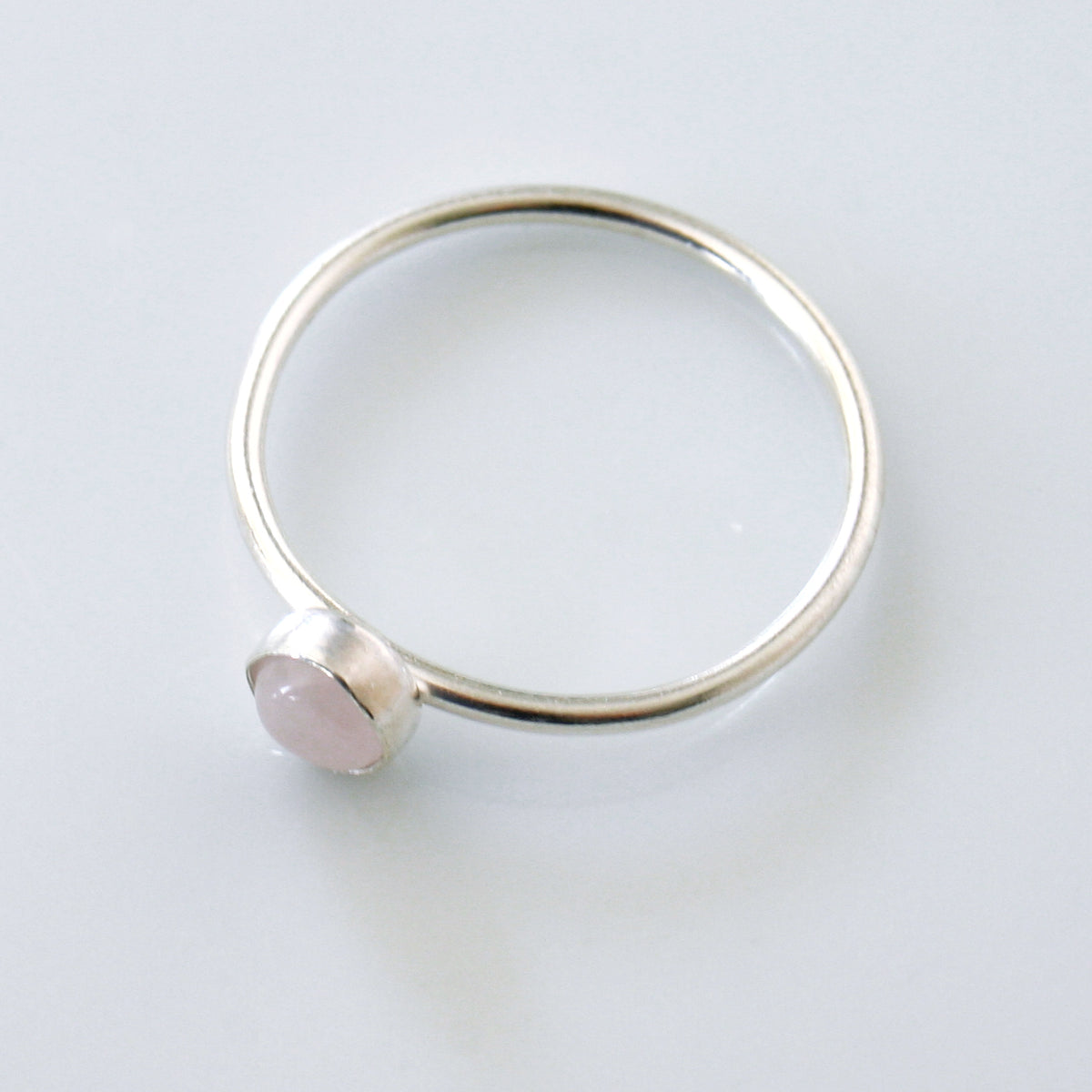SSF - Rose Quartz Ring size P