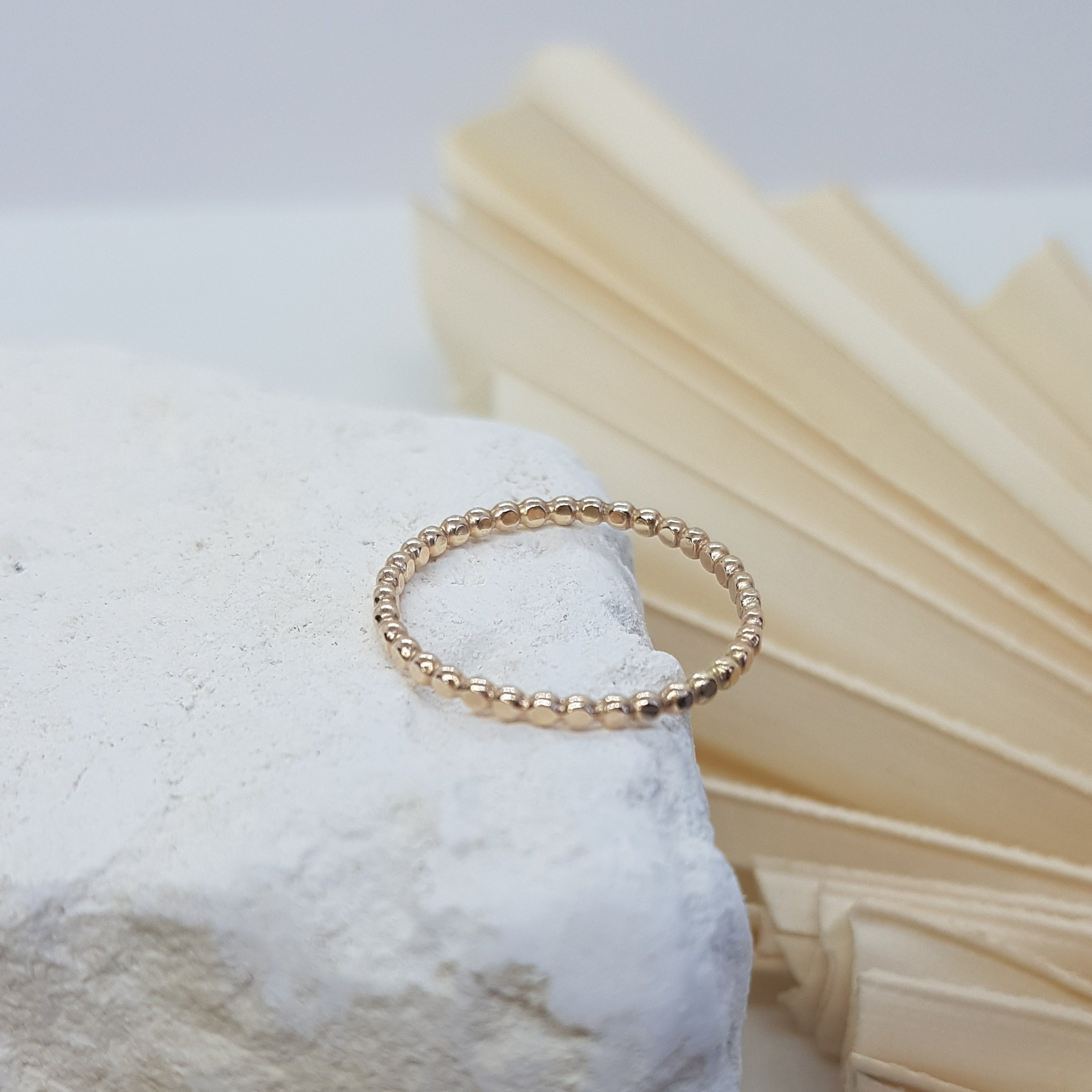 Ripple Ring gently layered texture