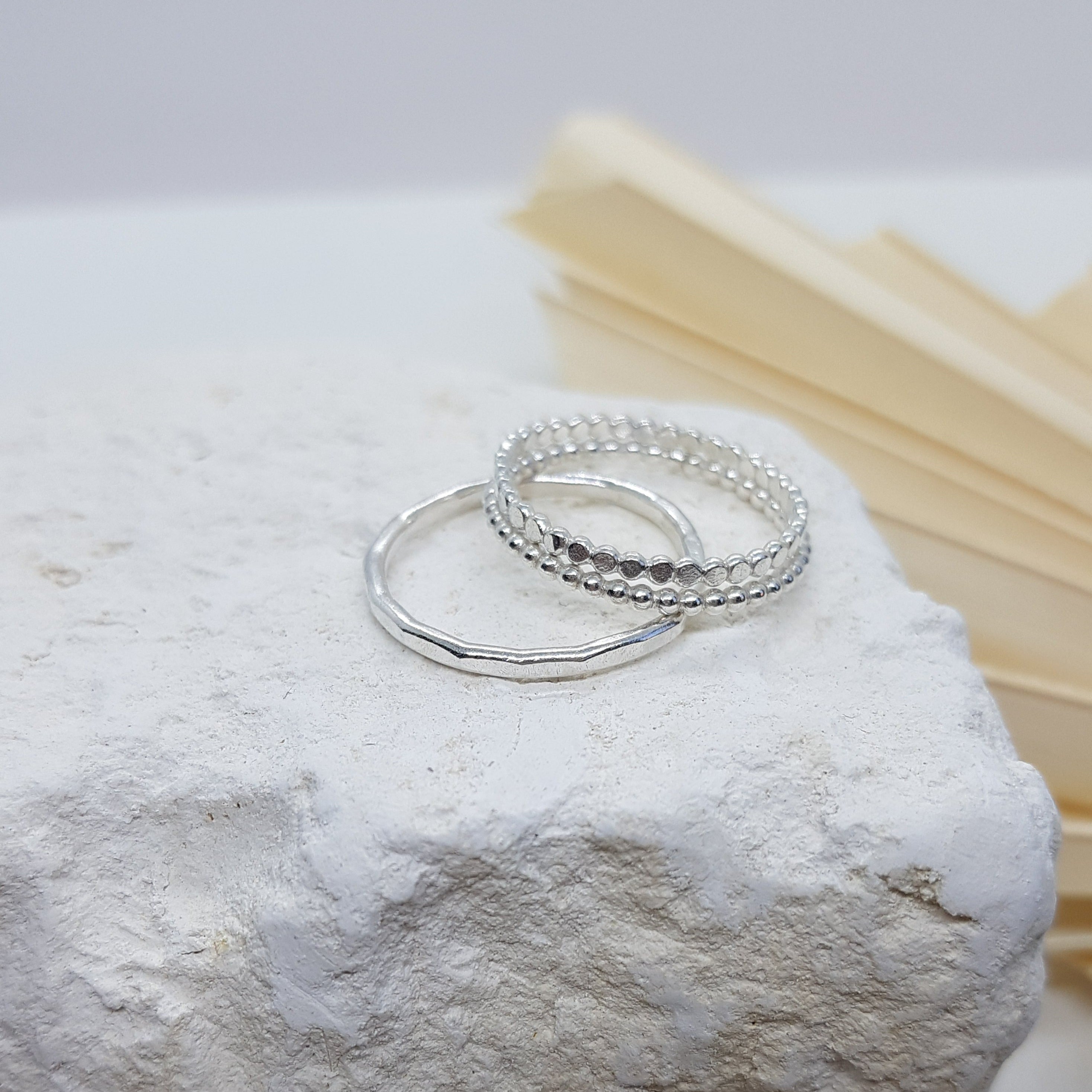 Ripple Ring gently layered texture