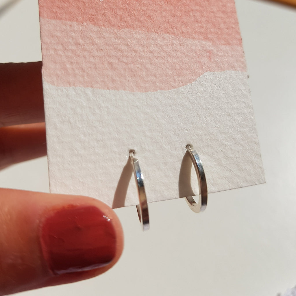 Frame Mini Hoops modern square classics