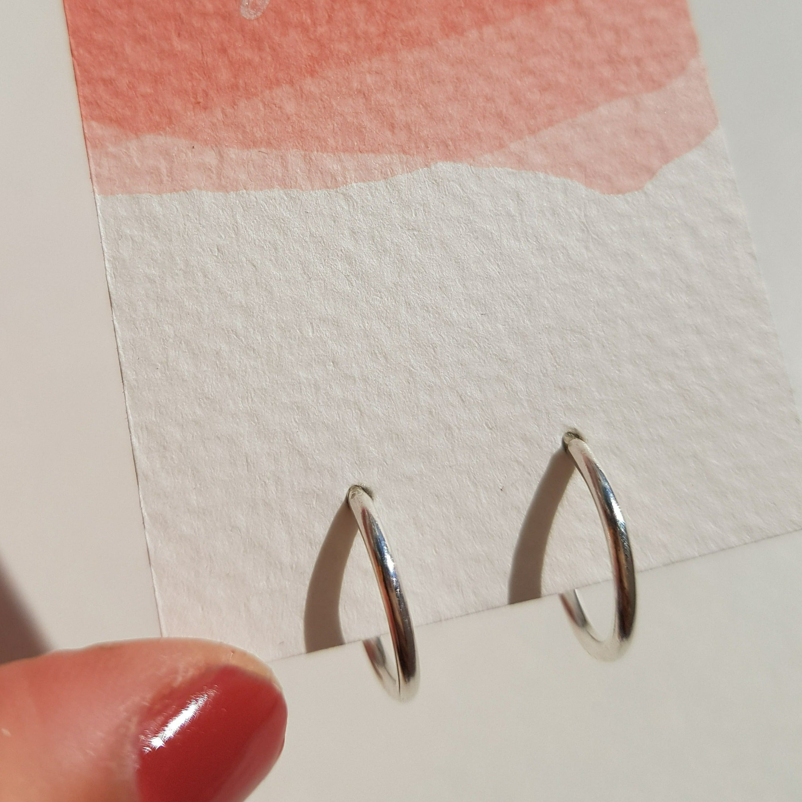 Hush Mini Hoops barely-there everyday staples