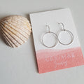Whisper Drops delicate movement earrings