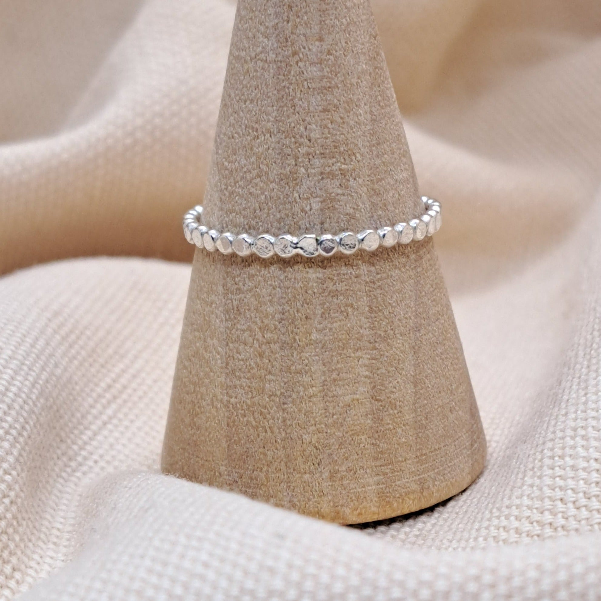 Ripple Ring gently layered texture