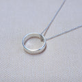 Haven Necklace timeless circle pendant